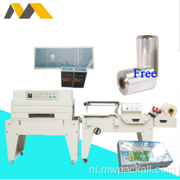 PVC/PP/POF/PE -film Krimp verpakking Pakmachine/doos L Bar afdichtingafdichter Warmte krimptunnelomslag